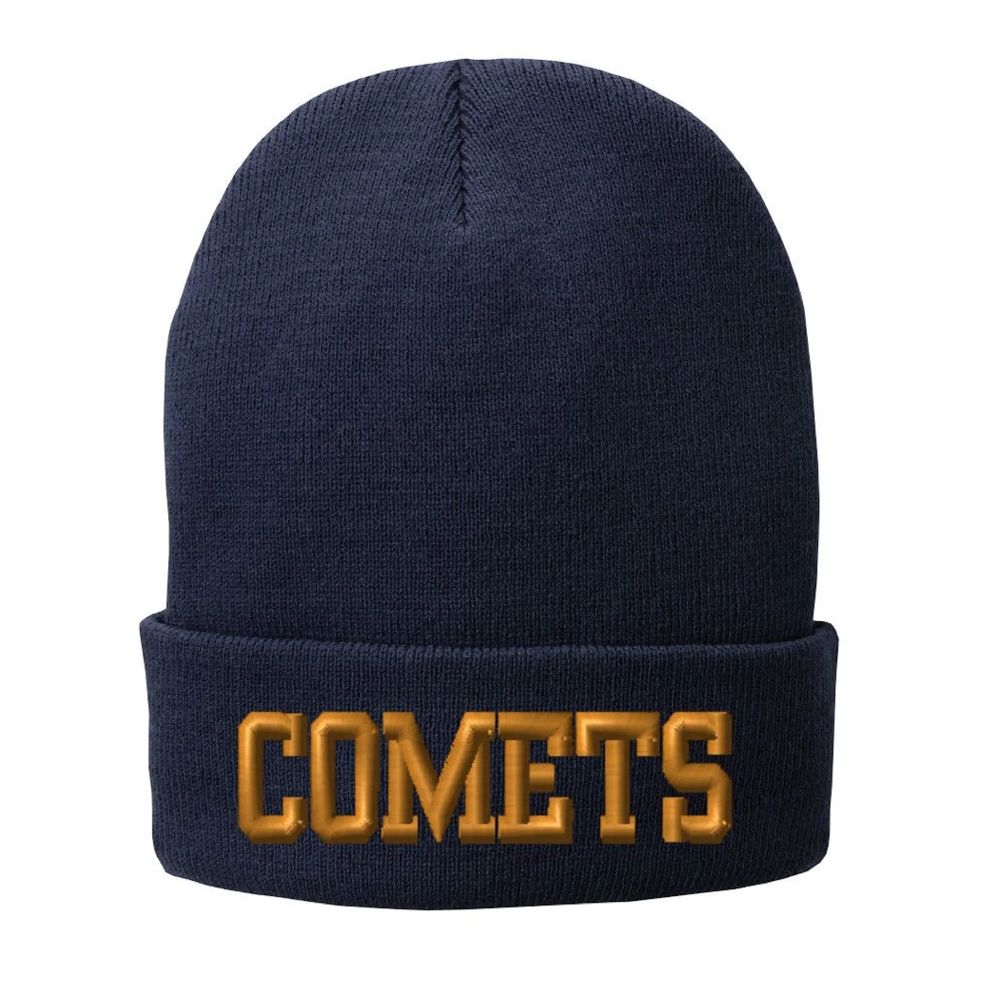 PMYS Solid Navy Cuff Beanie