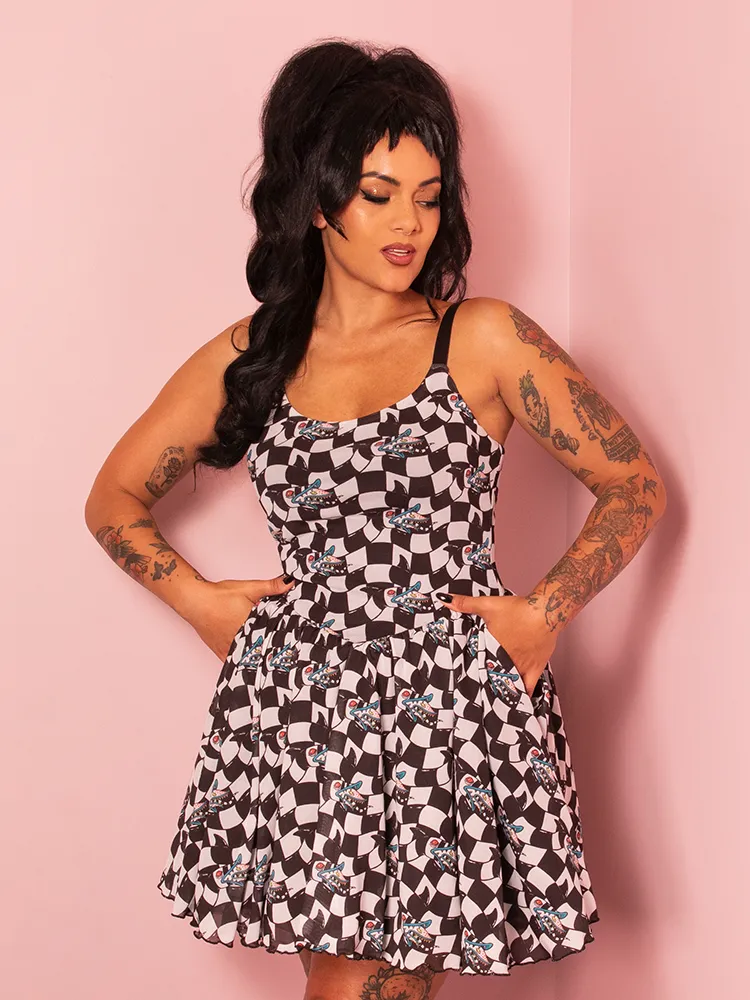 PRE-ORDER - Beetlejuice Beetlejuice™ Sandworm Swing Dress with Matching Bolero