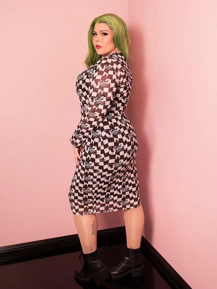 PRE-ORDER - Beetlejuice Beetlejuice™ Sandworm Wiggle Dress with Matching Bolero