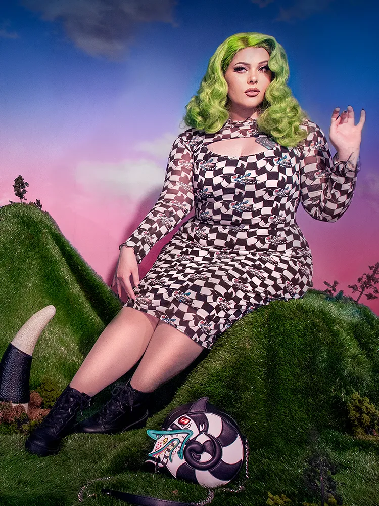 PRE-ORDER - Beetlejuice Beetlejuice™ Sandworm Wiggle Dress with Matching Bolero