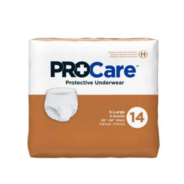 ProCare Pull On Underwear Disposable Moderate Absorbency