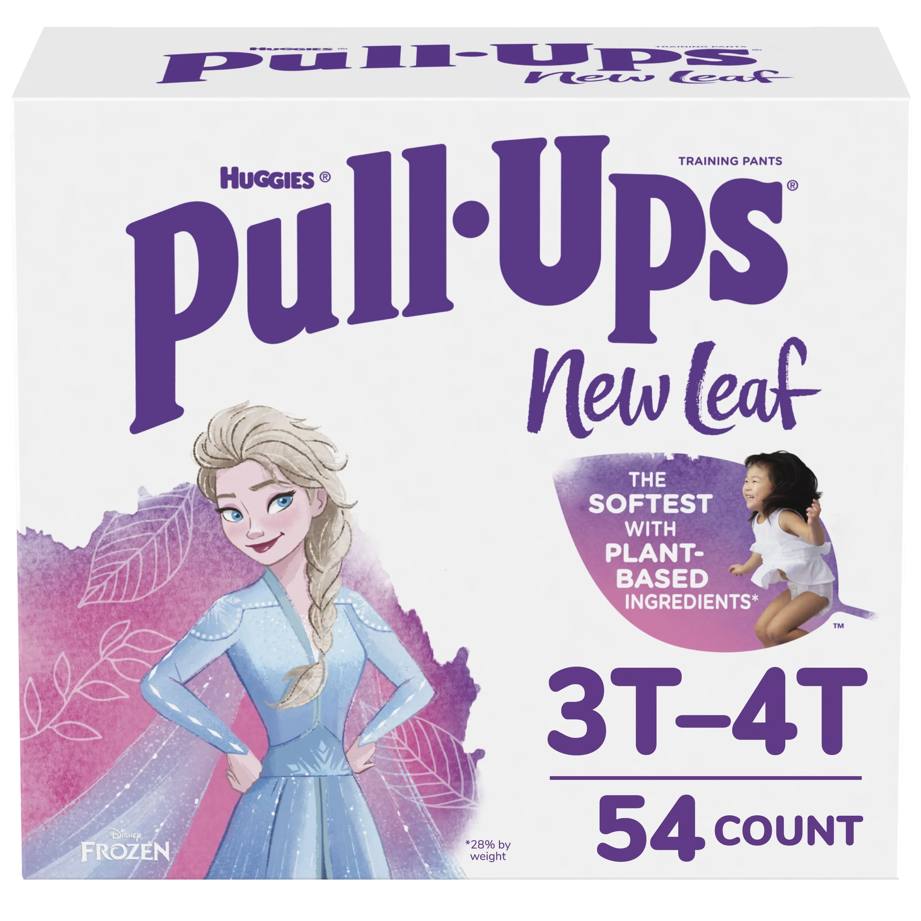 Pull-Ups New Leaf Girls' Disney Frozen Training Pants, 3T-4T, 54 Ct