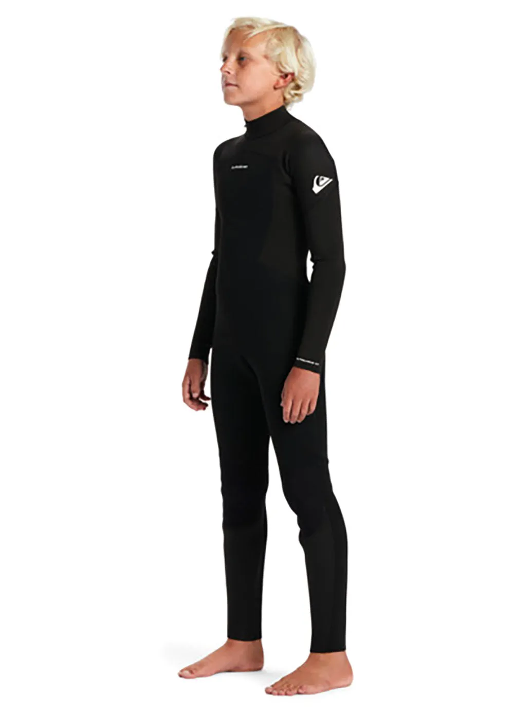 Quiksilver Boys Prologue 4/3mm GBS Back Zip Steamer Wetsuit