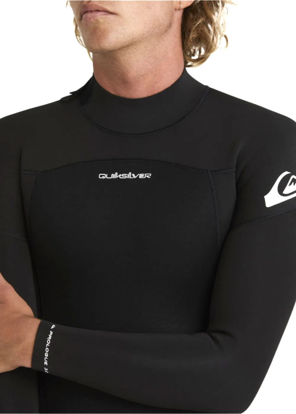 Quiksilver Mens Prologue 4/3mm GBS Back Zip Steamer