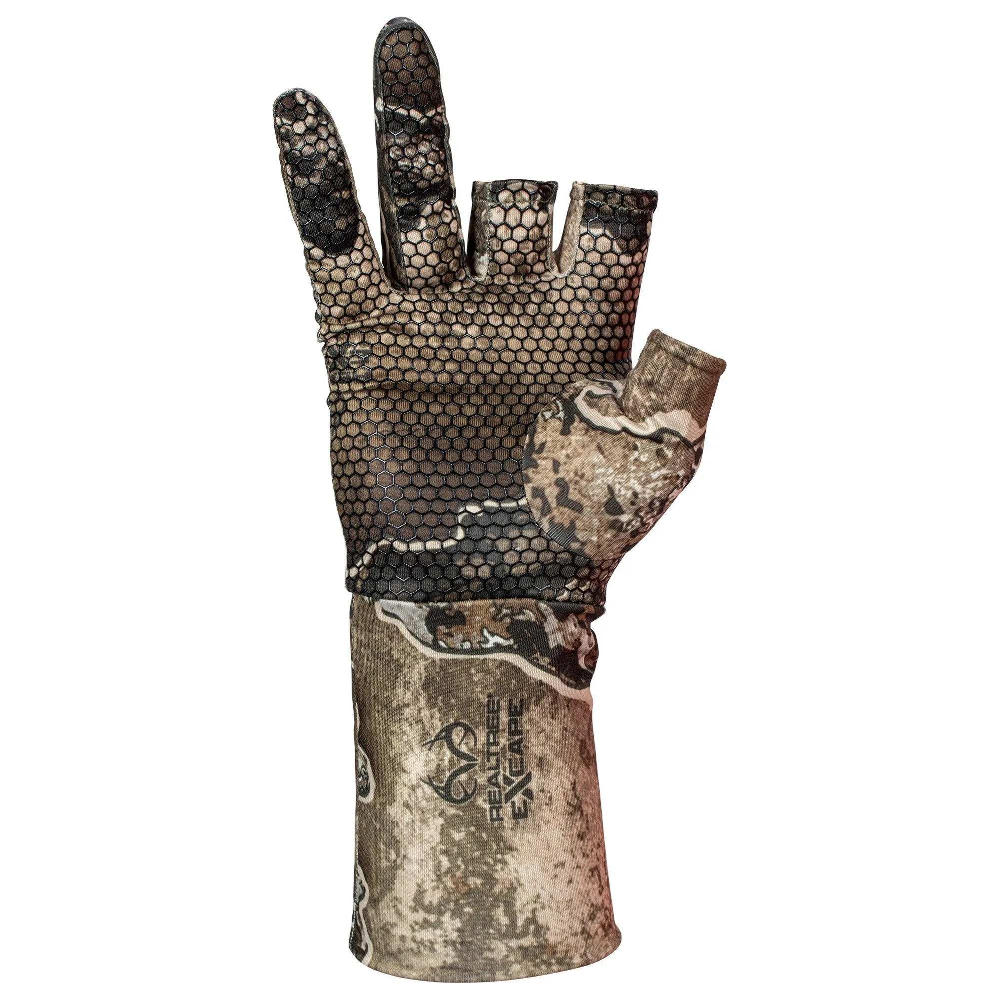 Realtree Excape Lightweight Fingerless Gloves