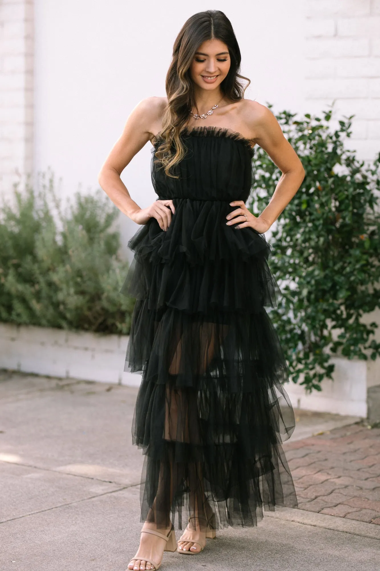 Rita Tiered Tulle Dress