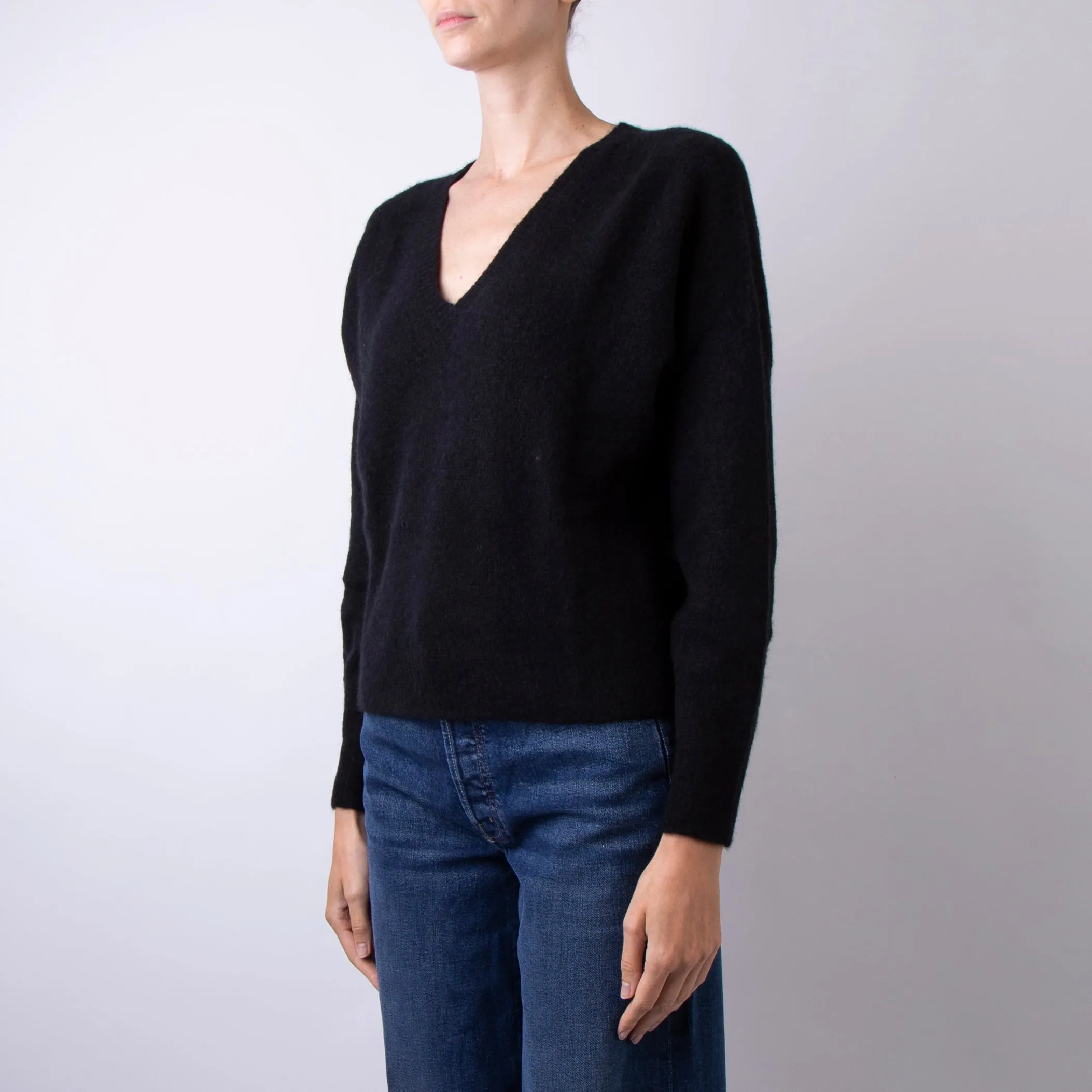 ROBERTO COLLINA SWEATER A01202 09 BLACK