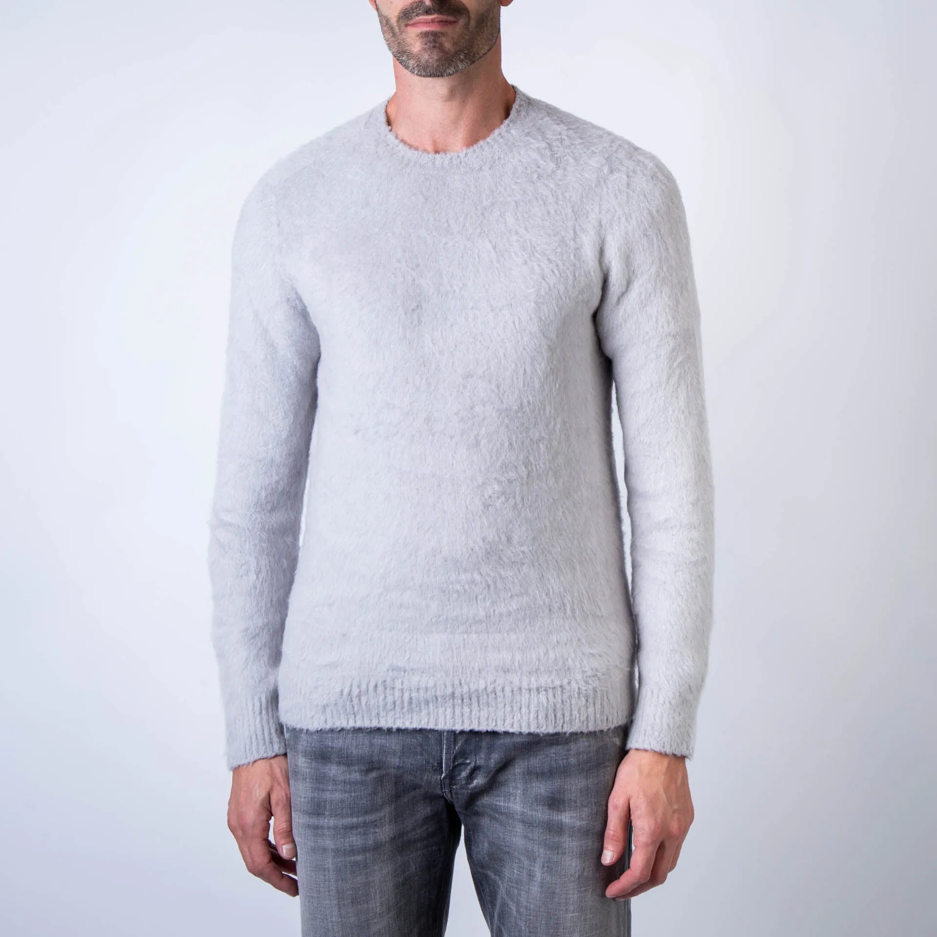 ROBERTO COLLINA SWEATER RA45201 18 GREY