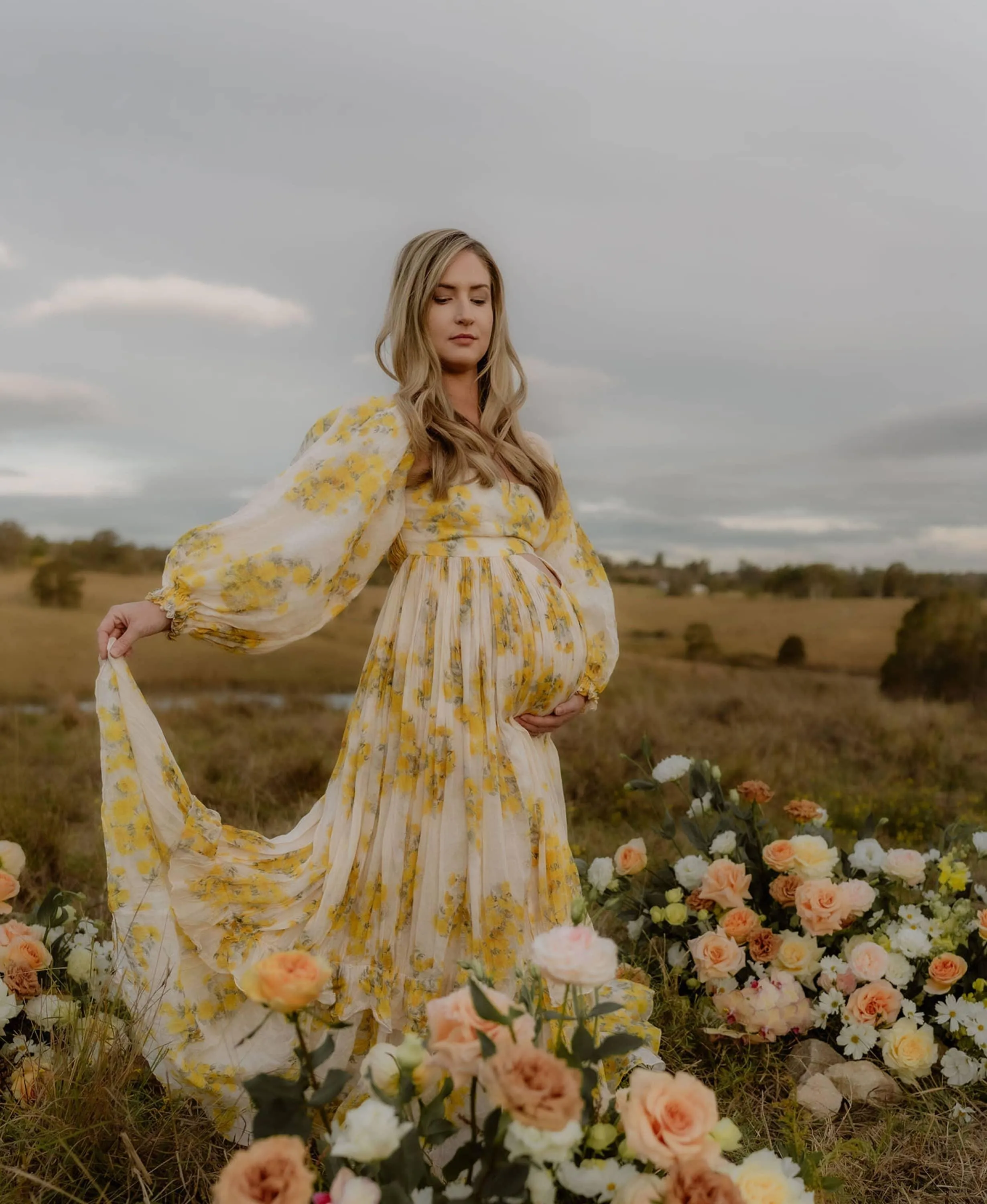 Rooh Collective Poppy Zephyr Maxi Dress