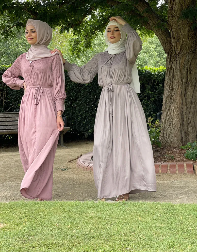 Samia Satin Maxi Dress