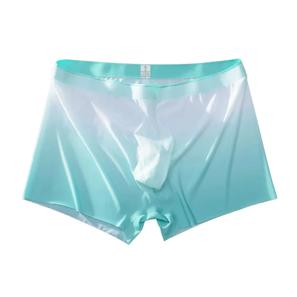 Sheer Breathable Gradient Color Boxer