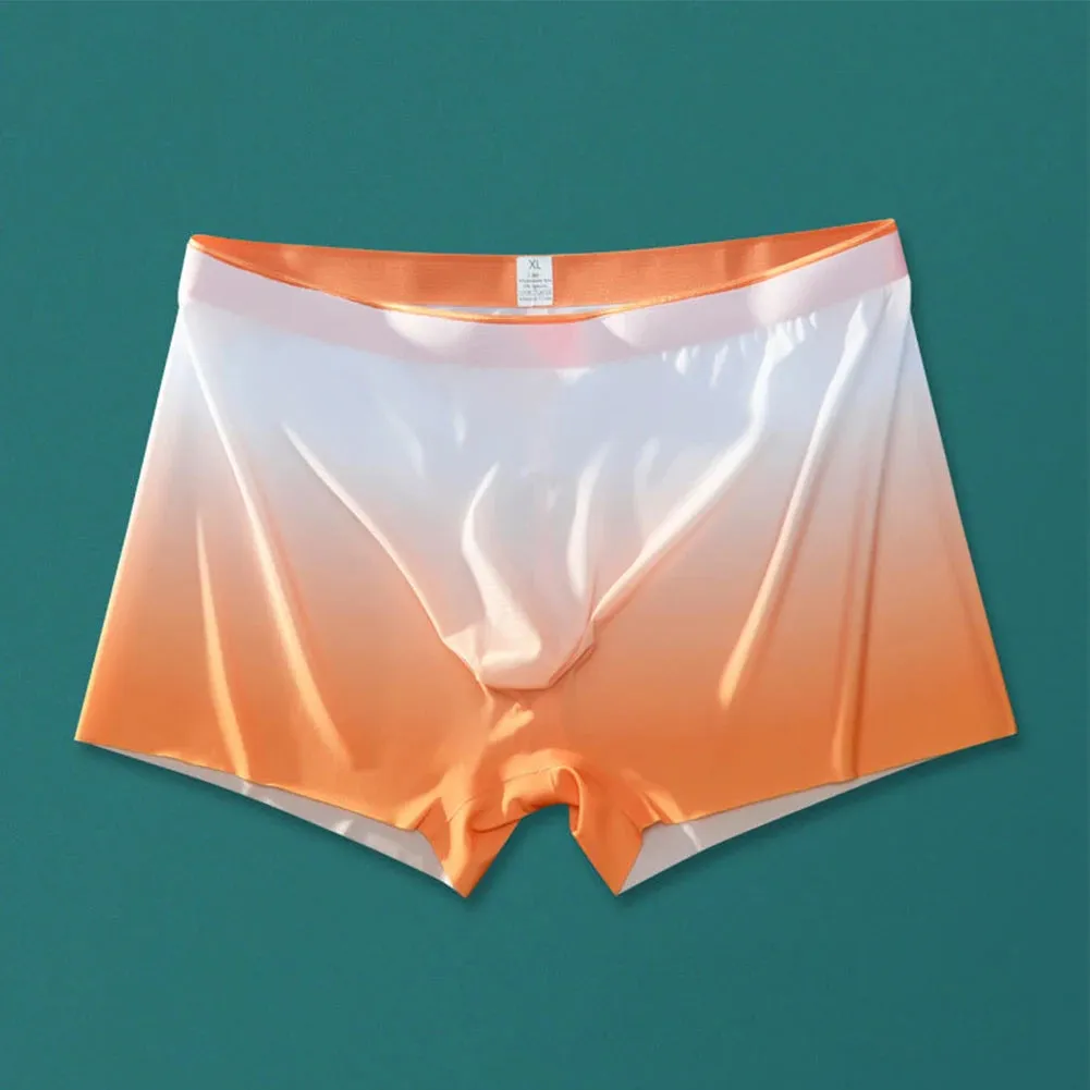 Sheer Breathable Gradient Color Boxer