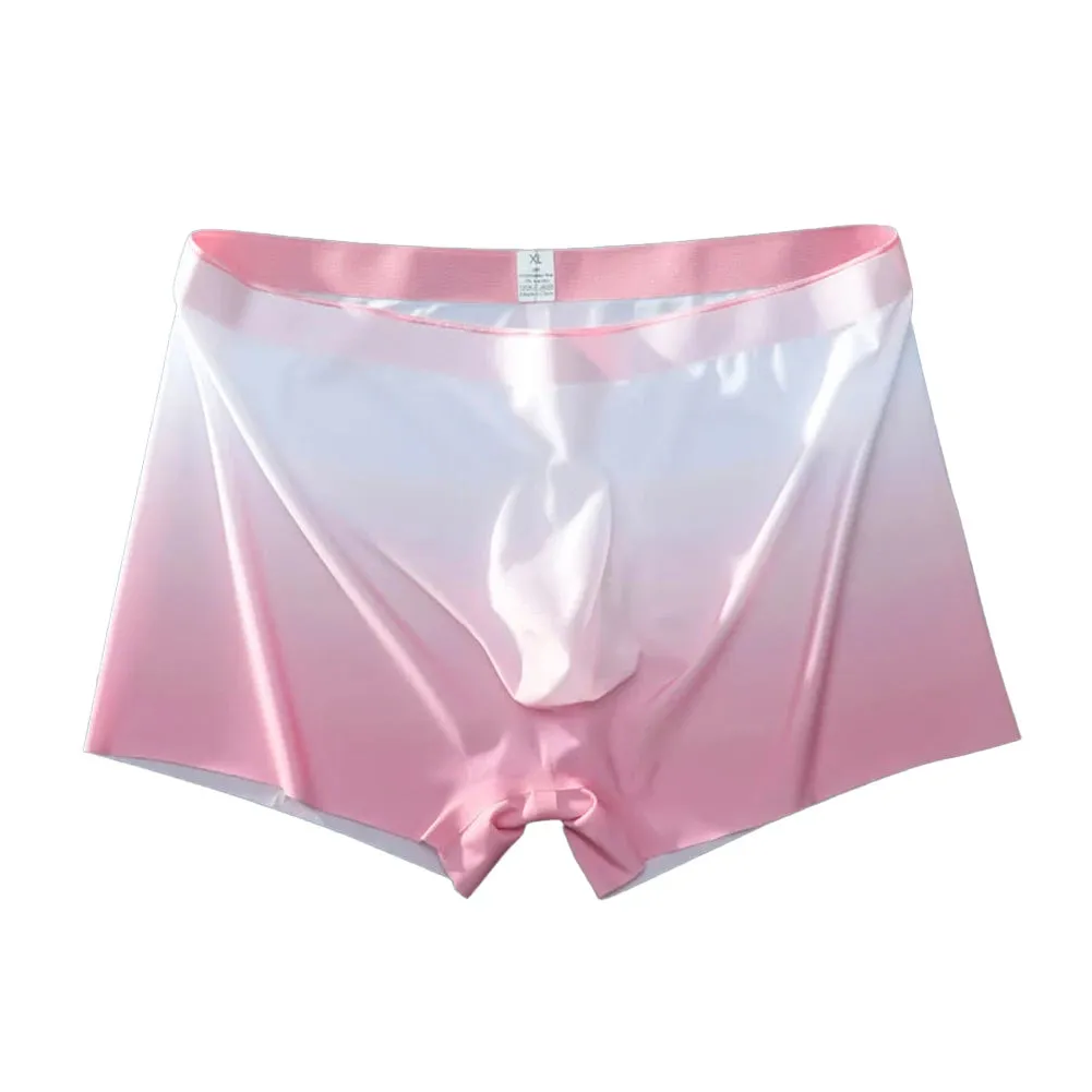 Sheer Breathable Gradient Color Boxer