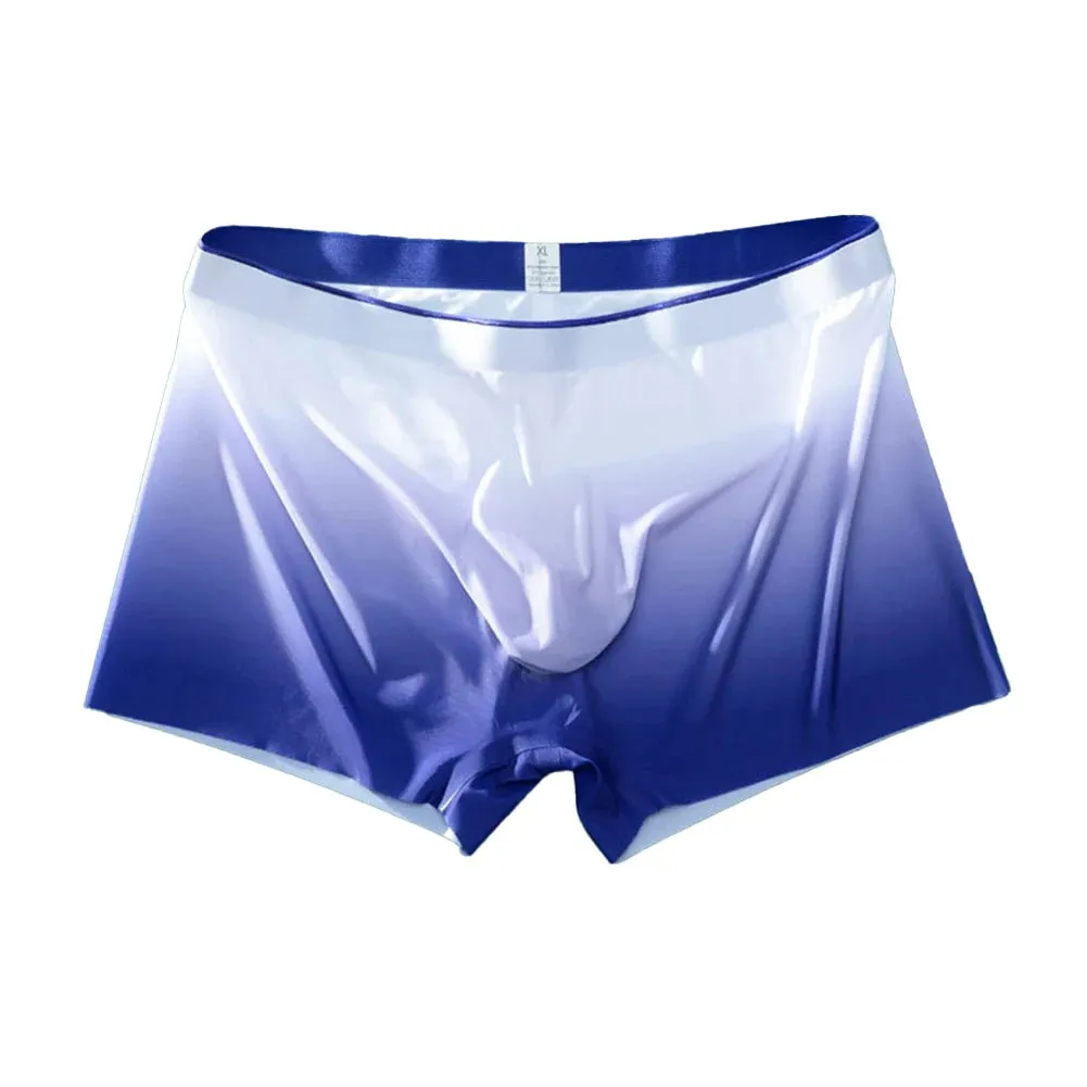 Sheer Breathable Gradient Color Boxer