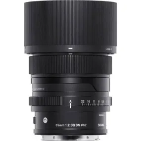 Sigma 65mm f/2 DG DN Contemporary Lens for L-Mount