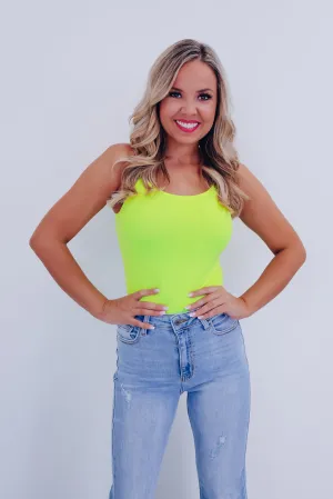 Simple Style Tank - Lime