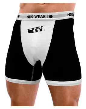 Six Geese A laying Mens Boxer Brief Underwear