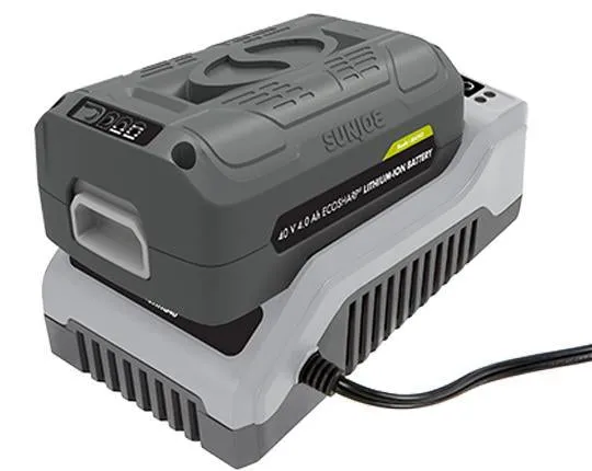 Snow Joe   Sun Joe iCHRG40 EcoSharp® Lithium-Ion Battery Charger | 40 Volt