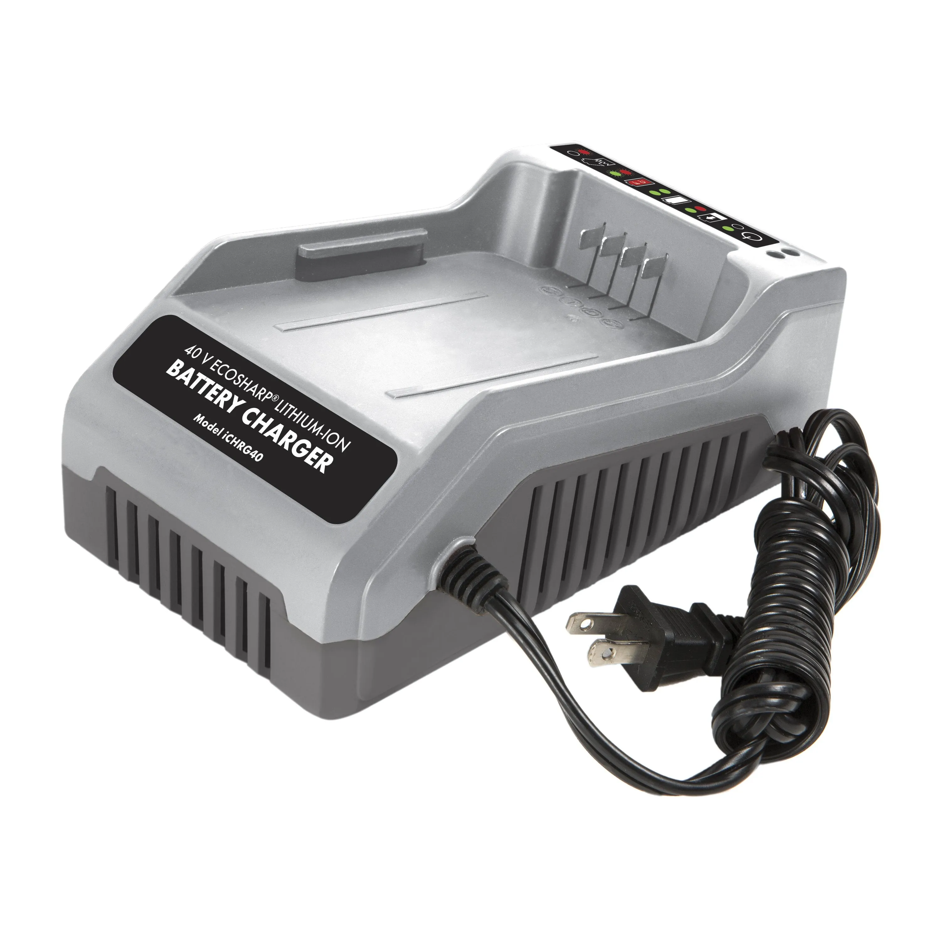 Snow Joe   Sun Joe iCHRG40-RM EcoSharp® Lithium-Ion Battery Charger | 40 Volt (Certified Refurbished)