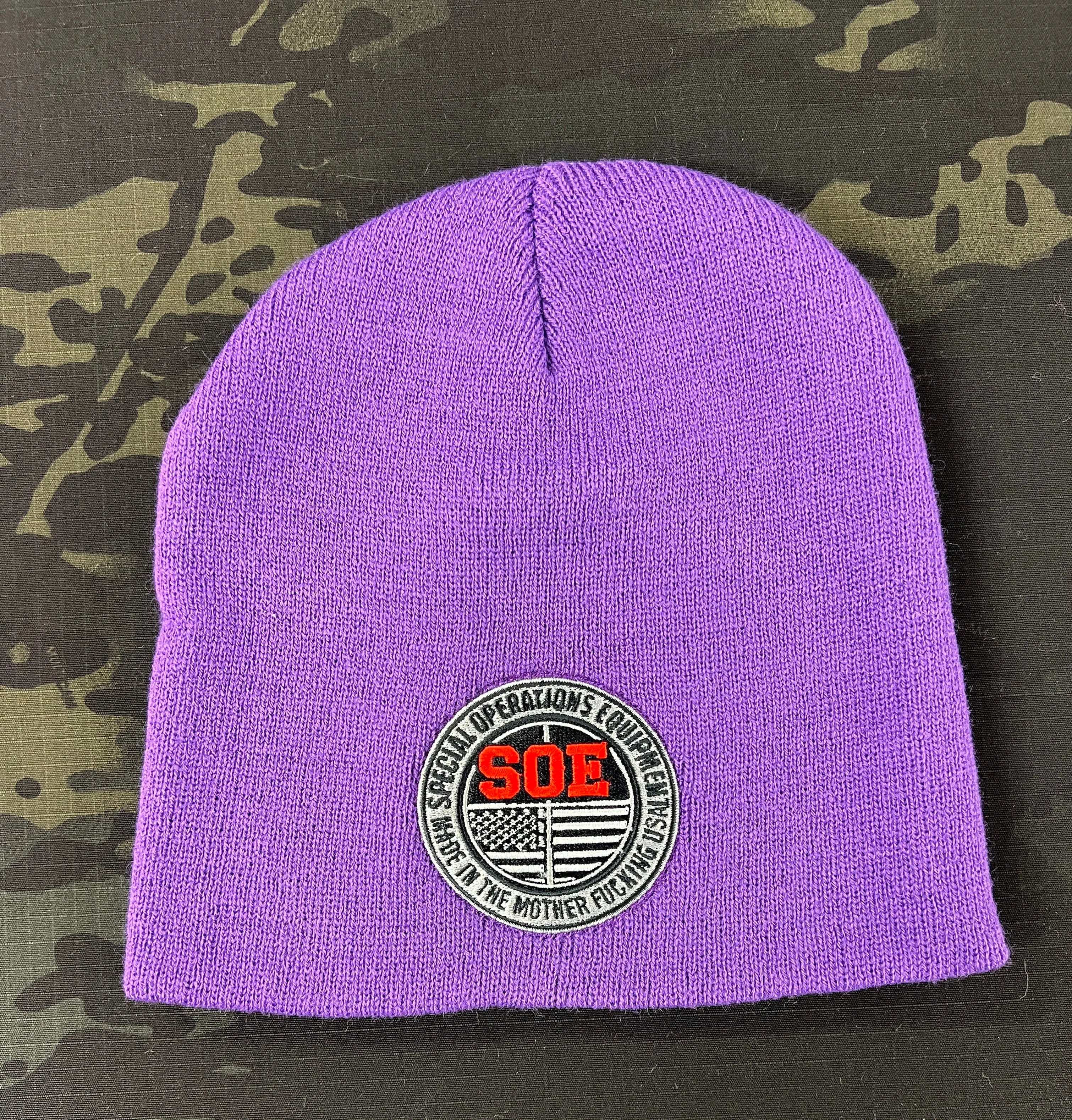 SOE Round Logo Beanies