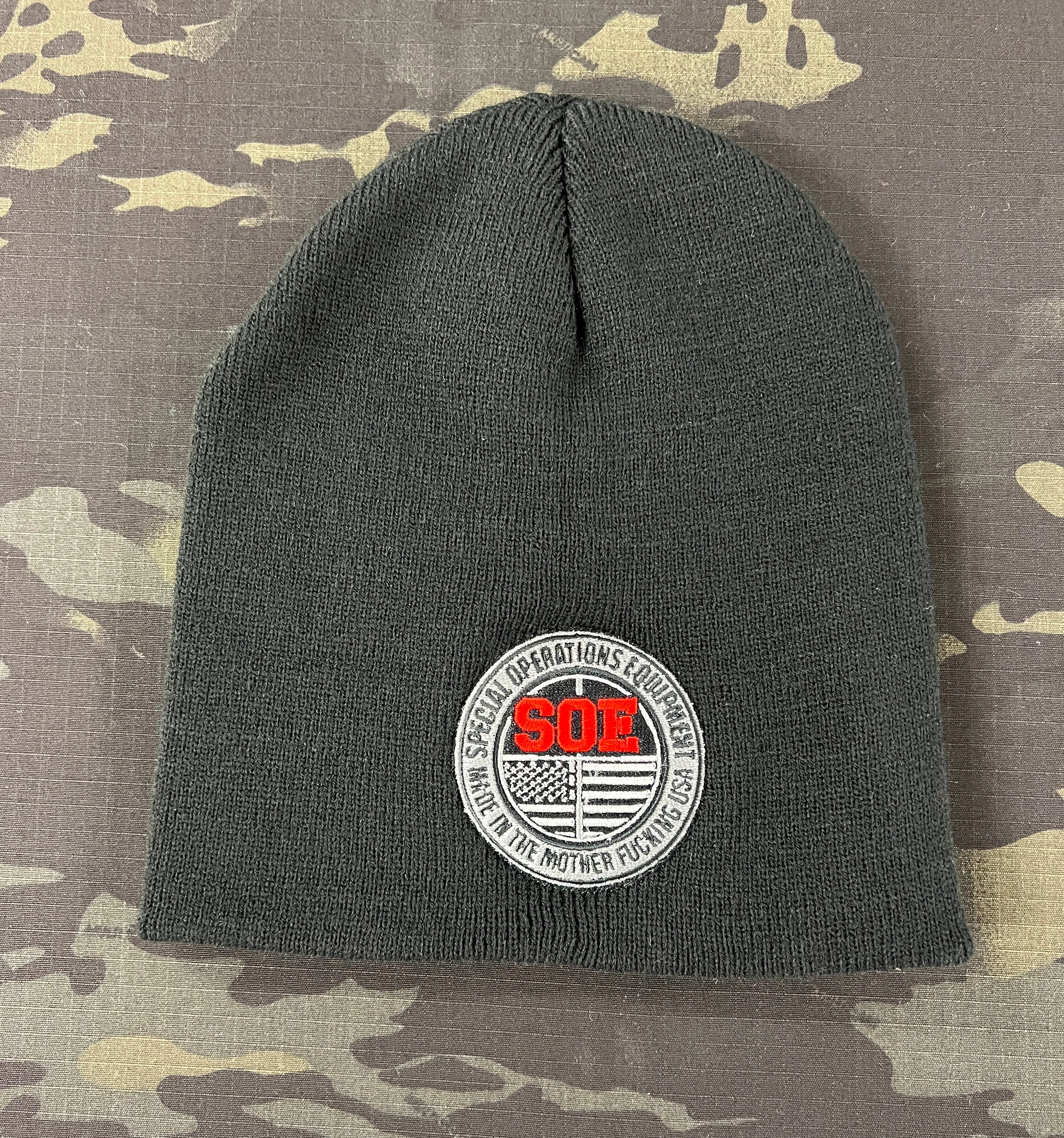 SOE Round Logo Beanies