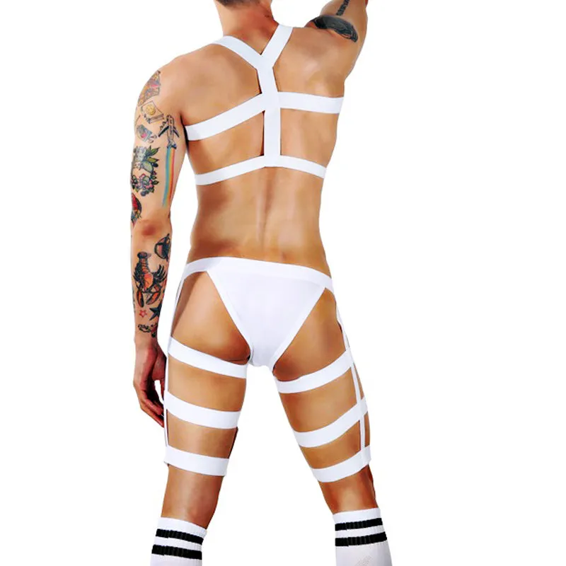 Solid Bondage Strap Intimate Set