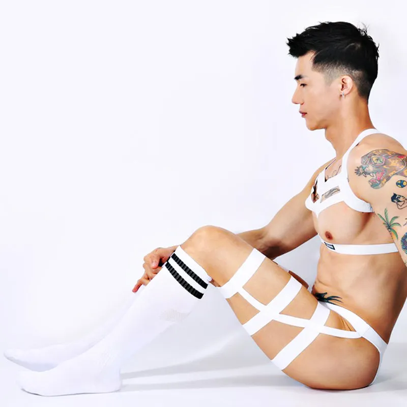 Solid Bondage Strap Intimate Set