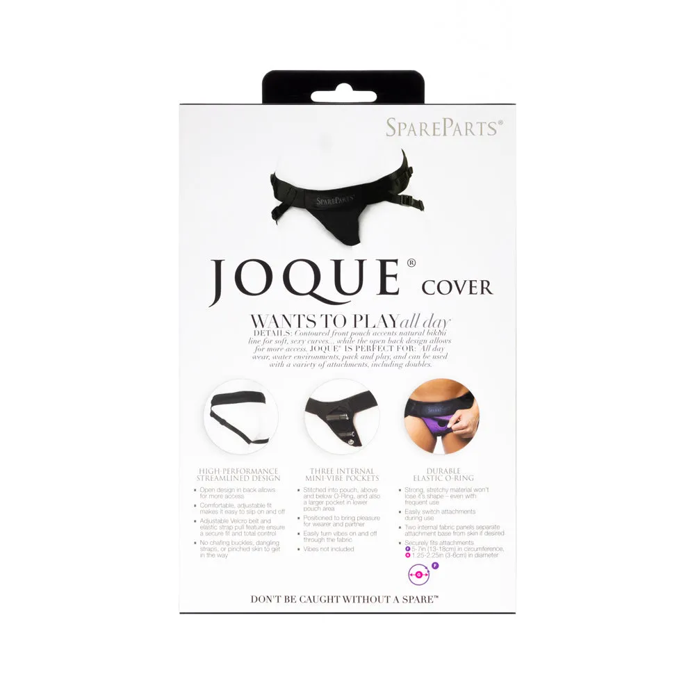 SpareParts Joque Cover Underwear Harness Purple (Double Strap) Size B Nylon