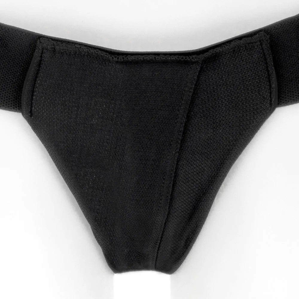 SpareParts Theo Cover Underwear Harness Black (Single Strap) Size A Nylon