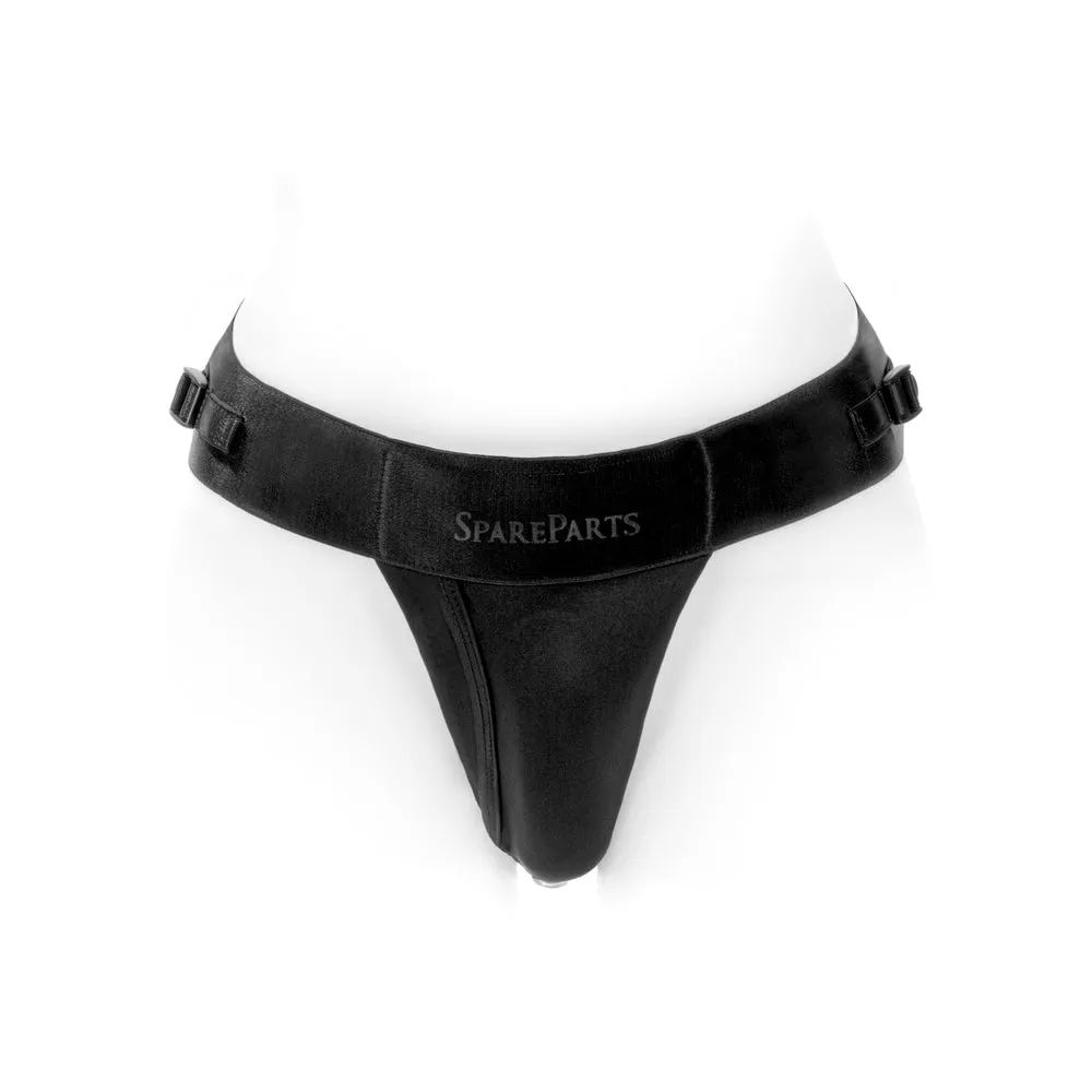 SpareParts Theo Cover Underwear Harness Black (Single Strap) Size A Nylon