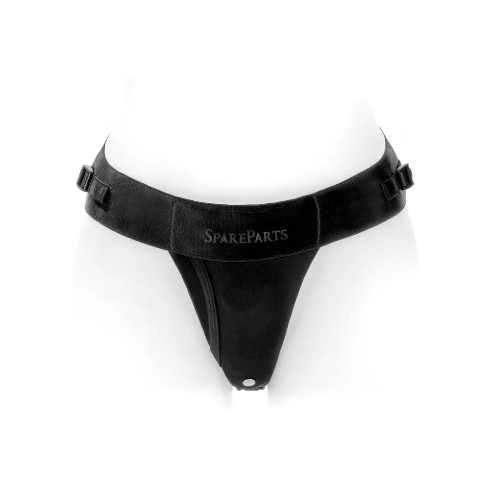 SpareParts Theo Cover Underwear Harness Black (Single Strap) Size B Nylon