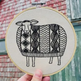 Sweater Weather Embroidery Kit