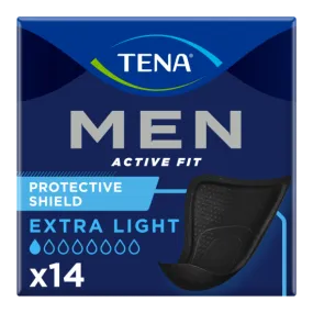 TENA Men Active Fit Protective Shield - Extra Light - 14 PACK (N)