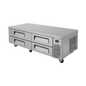 Turbo Air TCBE-72SDR-N Super Deluxe Series 4 Drawer Chef Base, 72"