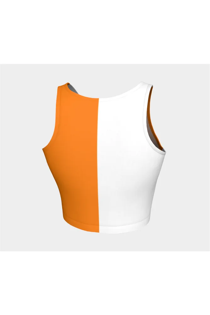 Two Tone Turmeric Athletic Top