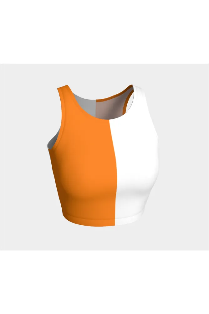 Two Tone Turmeric Athletic Top