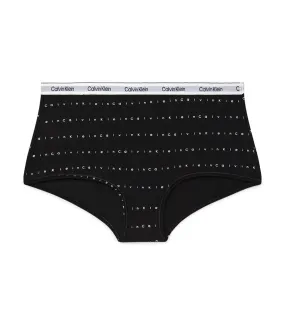 Underwear Boyshort Horizontal_Blac