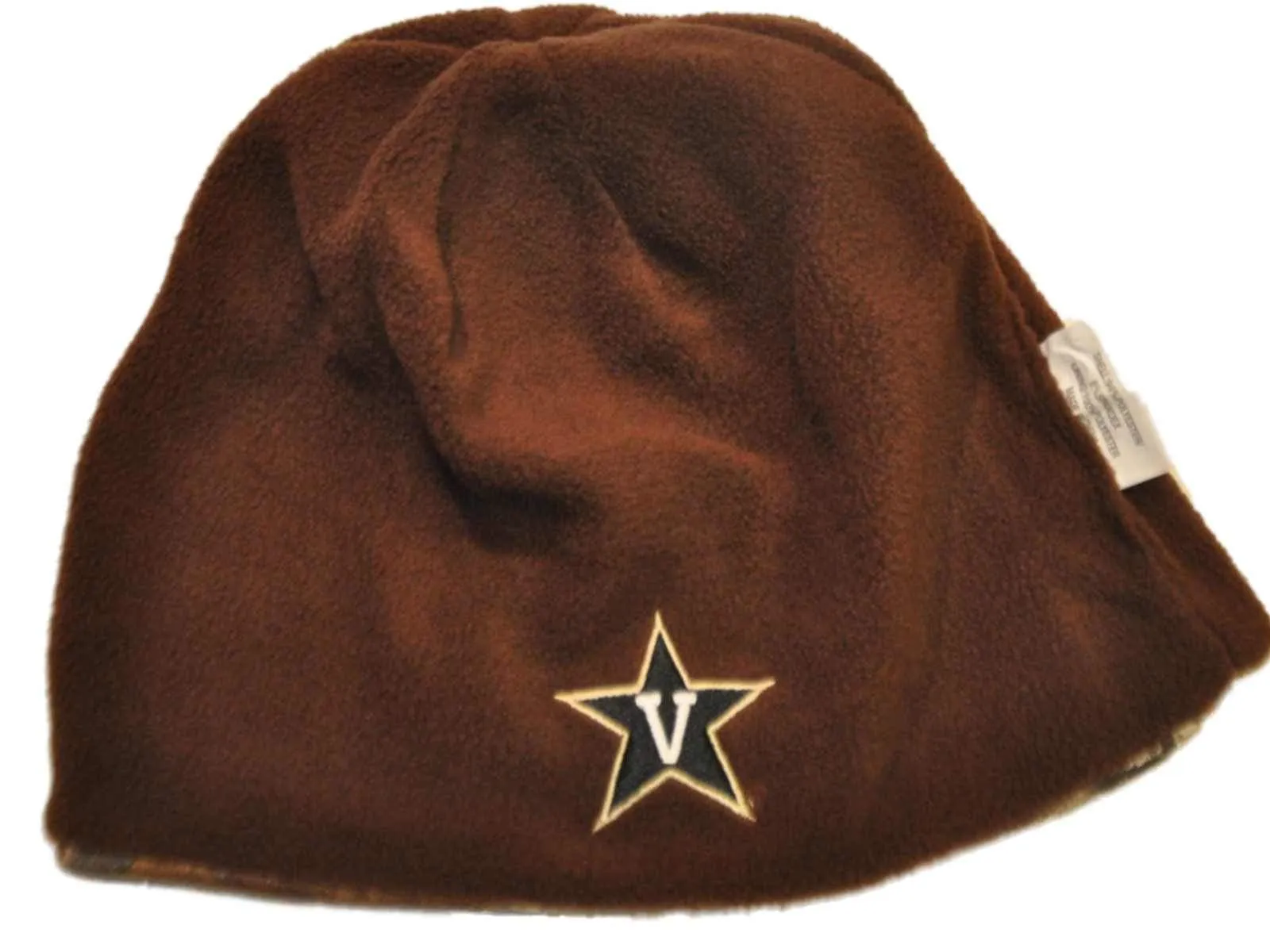 Vanderbilt Commodores TOW Camo Brown Trap 1 Reversible Knit Beanie Hat Cap