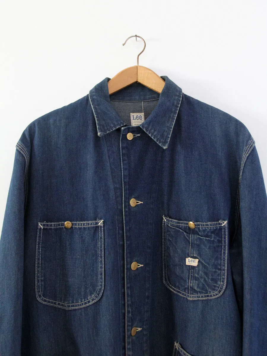 vintage 50s Lee denim barn coat