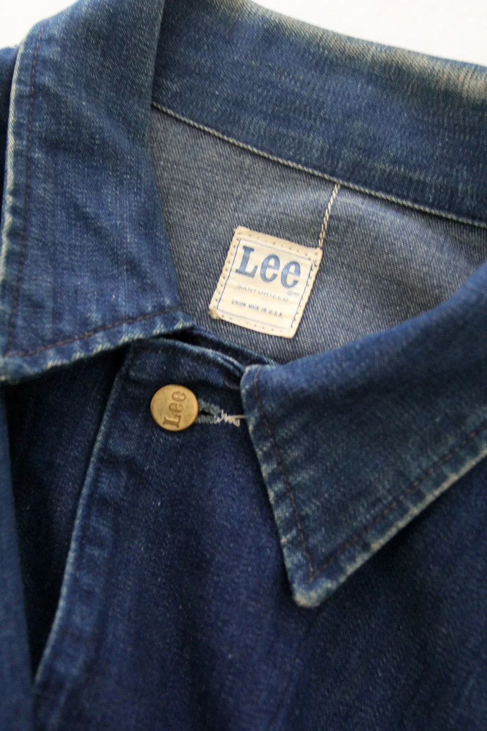 vintage 50s Lee denim barn coat