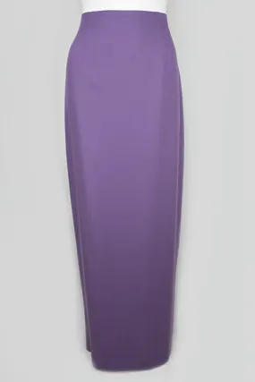 Violet High Waist Slim Maxi Skirt