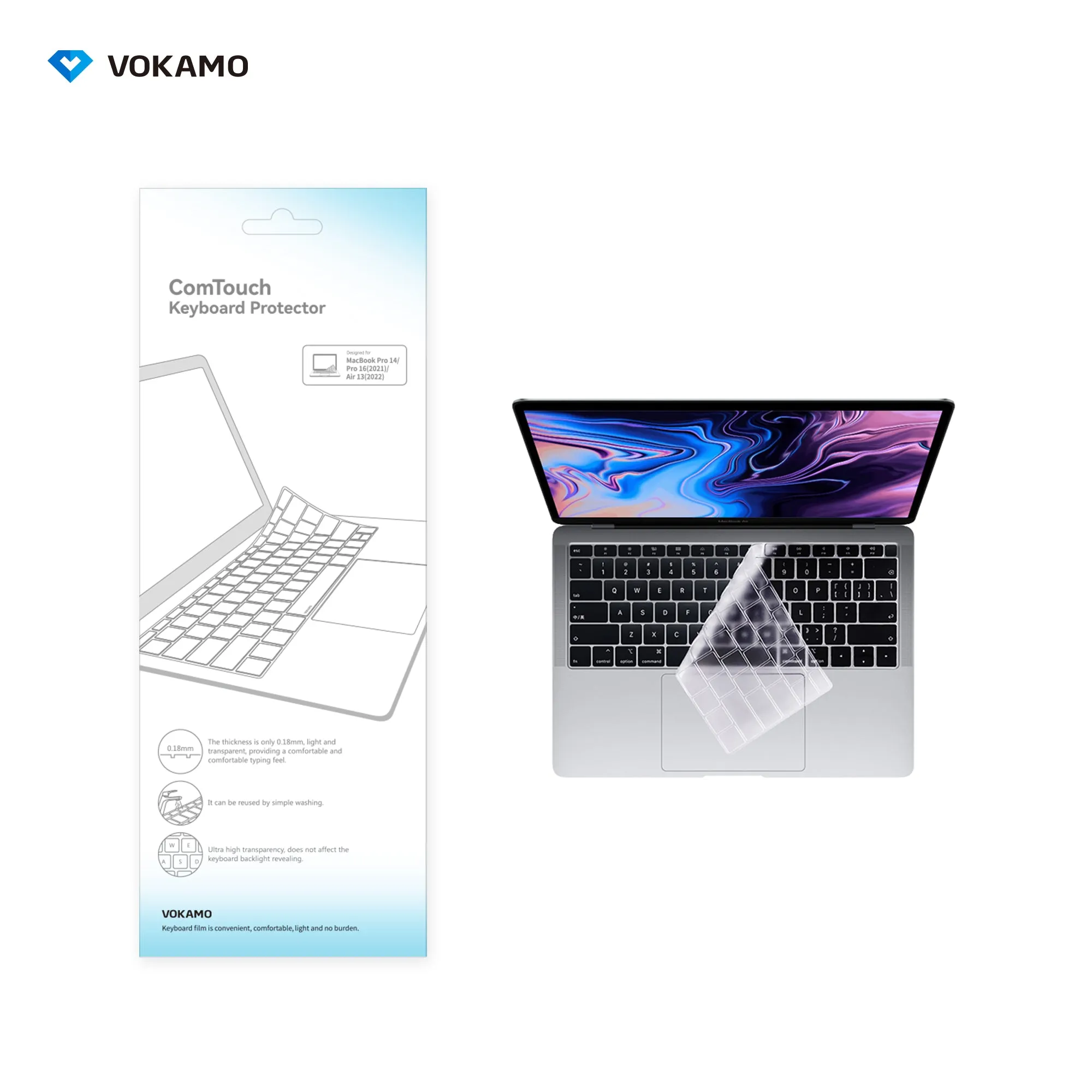 VOKAMO Laptop Screen Protector for MacBook Family