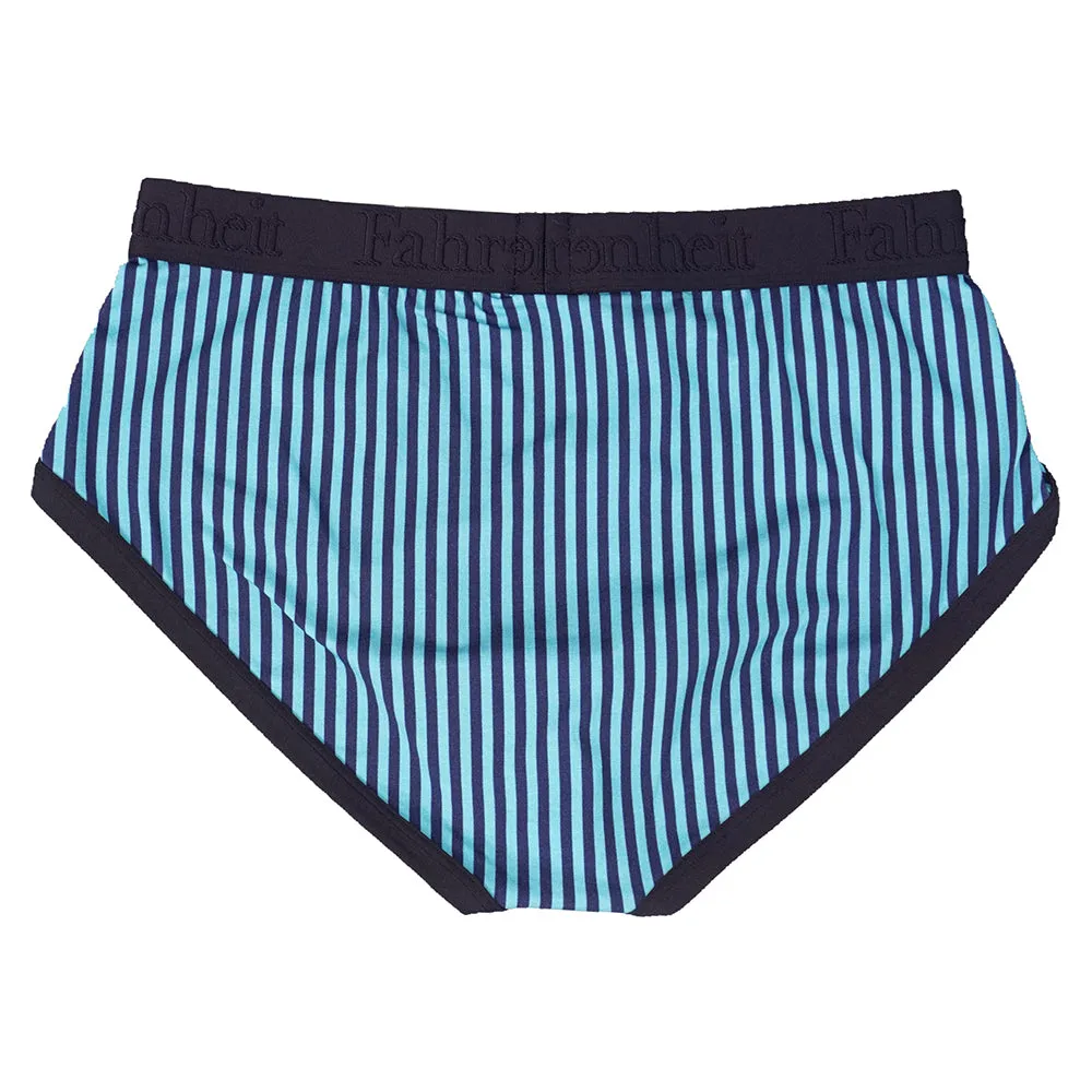 Wayne Brief | Vertical Stripe Blue