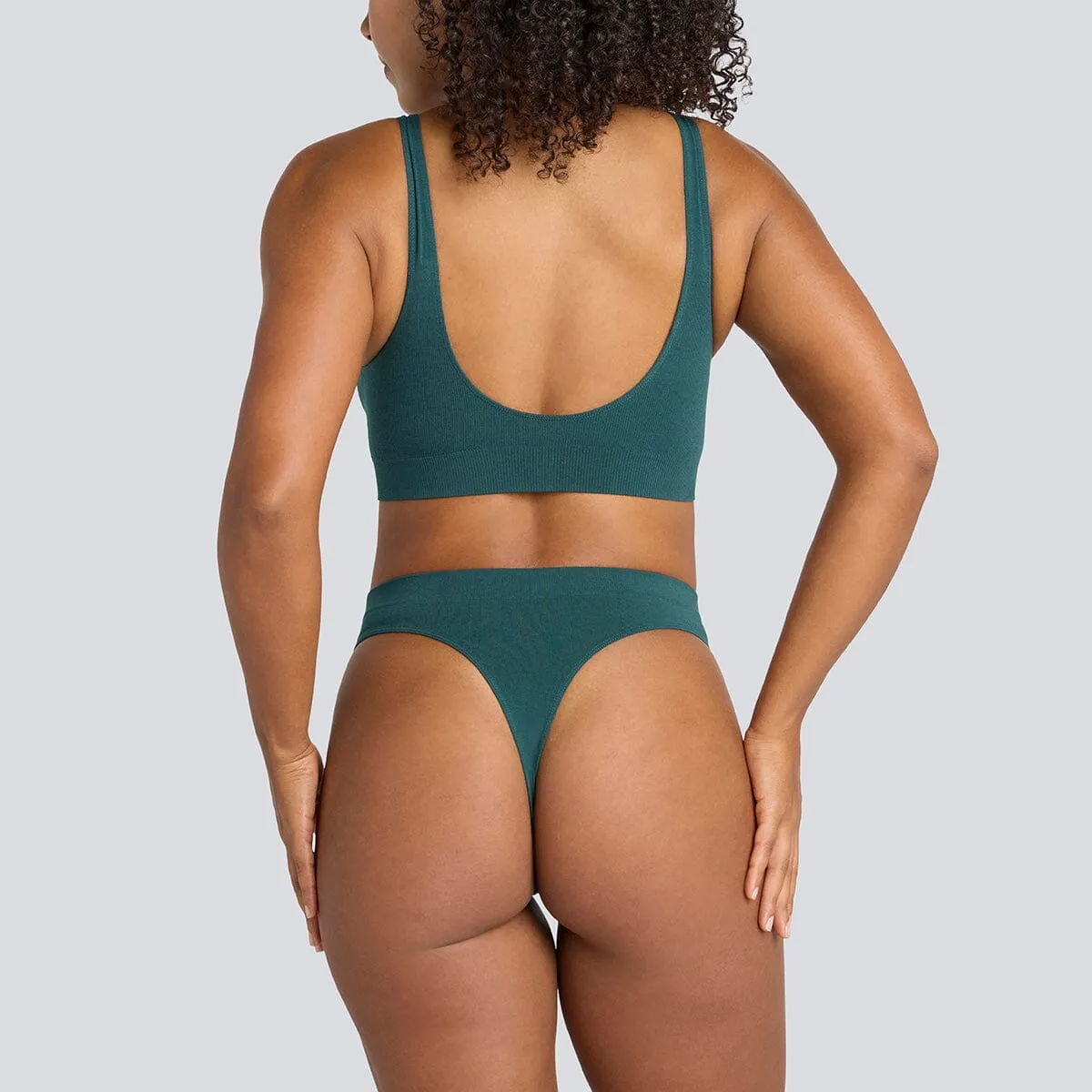 Women's SmoothFit Thong - Rain Forest