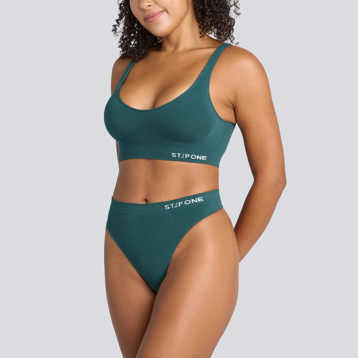 Women's SmoothFit Thong - Rain Forest