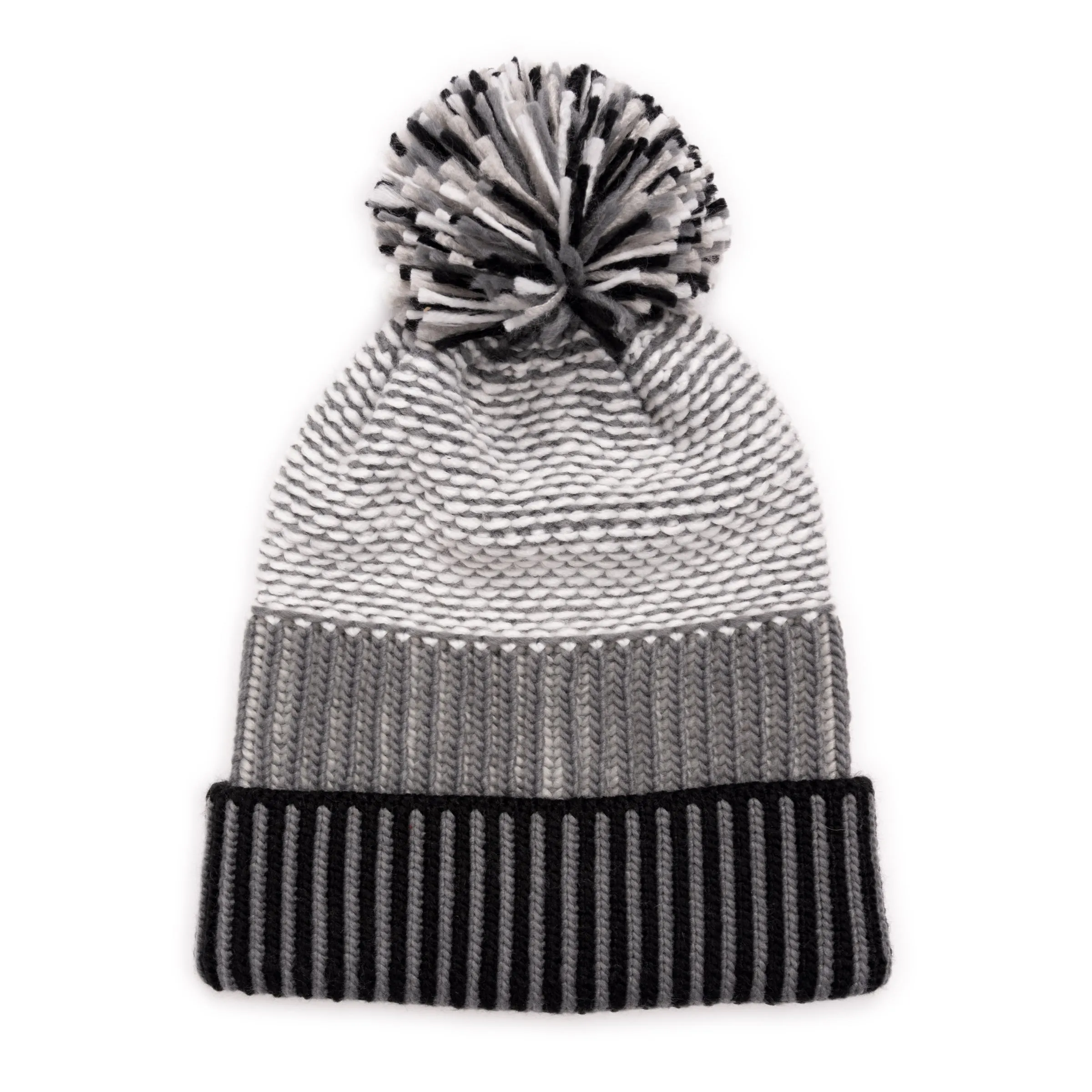 Women's Textured Stripe Beanie