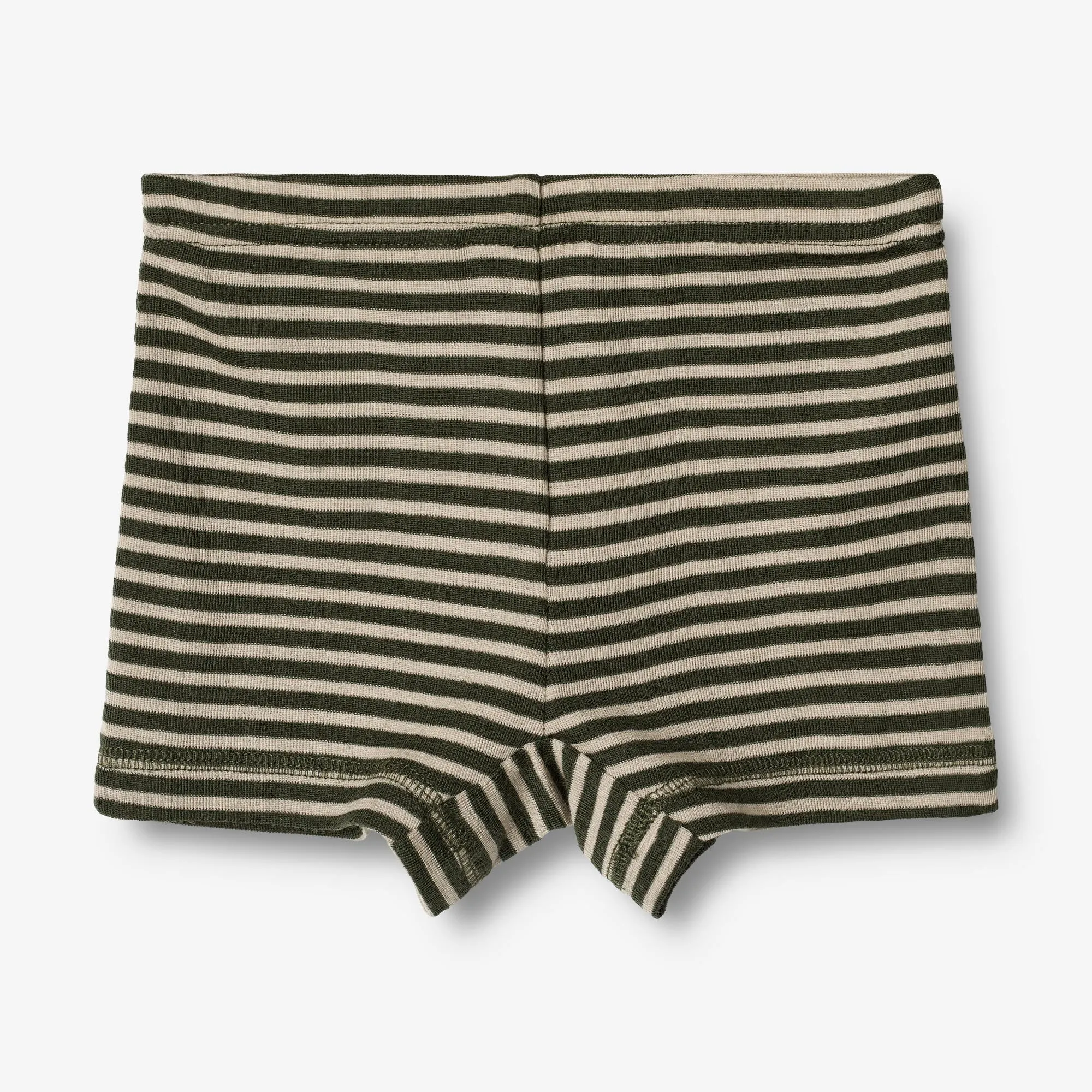 Wool Tights Avalon - green stripe