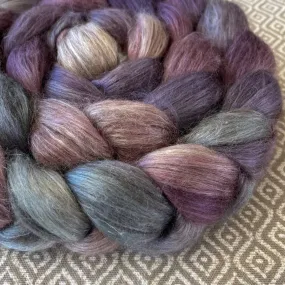 Yak Silk Roving - Amethyst