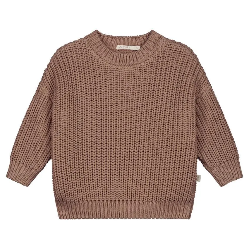 Yuki Chunky Knit Sweater | Mist*