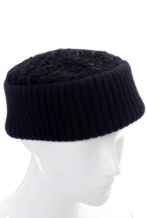 Yves Saint Laurent Hat Curly lambswool knit SOLD